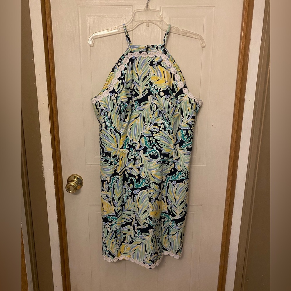 crown & ivy Cayo Coco Halter Dress